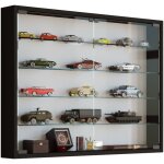 Ebuy24 - vitrine murale mandosa h. 60 x l. 80 x p. 10 cm noir Ebuy24 - vitrine murale mandosa h. 60 x l. 80 x p. 10 cm noir