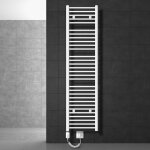 Ecd germany radiateur design sahara electrique avec elment chauffant 900w - 400 x 1800 mm - blanc - ...