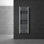 Ecd germany radiateur s�che - serviettes sahara - 400 x 1200 mm - chrome - connexion lat�ral - sans kit ...