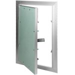 Ecd germany ? trappe de visite 250 x 400 mm ? aluminium et plaque de pl�tre 12, 5 mm ? pour locaux humides ...