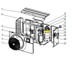 Echangeur thermique en titane pour pompe  chaleur pour piscine