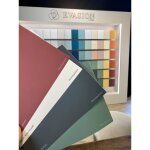 Echantillon de peinture repositionnable stick'n'test evasion by krome 20x15cm couleur: kp 110 flocon ...