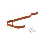 Echelle direct - crochet type a selon din en 517 pour tuiles plates cailles - rouge brique - 54657