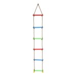 Echelle d'escalade 5 e'chelons pour enfants longueur 2 me'tres couleurs assorties pour jardins exte'rieurs ...