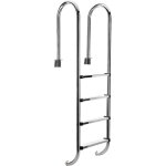 Echelle de piscine en acier inoxydable avec 4 marches echelle d'installation echelle de piscine haute ...