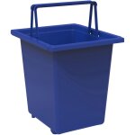 Ecobin 30 conteneur 30 l avec poigne'es pour poubelle terry ecoline de couleur bleue a' inse'rer directement ...