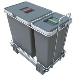 Elletipi - ecofil - poubelle int�gr�e, divis�e, 26 l pf01 34a1
