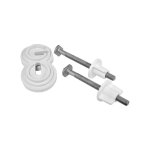 Ecolands - fixation de rservoir wc apparent, attenant  la cuvette