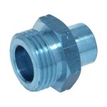 Raccord gaz nf mle bouteille -  souder sur tube cuivre 14 favex