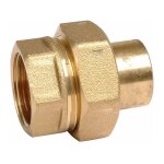 Raccord union laiton droit � souder - f 3 / 4' - diam�tre 22 mm - 340gc