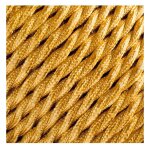 Fil lectrique tress - 2x0. 75mm2 - sur mesure - couleur or