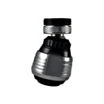 Mousseur brise jet orientable double jet, 6l / minute, f22x100 et m24x100