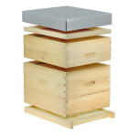 Ruche � tenons dadant 12 cadres (hausse & cadres fil�s)
