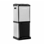 Klarstein - ecosystème² poubelle tri sélectif pédale 45l (3x 15l) - coque inox arg Klarstein - ecosystème² poubelle tri sélectif pédale 45l (3x 15l) - coque inox arg