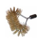 Ecouvillon acier laiton fond de chaudire f12x175