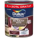Ecran + bois - peinture satine pour bois extrieur - volets, portes, fentres, portails - rouge basque ...