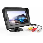 �cran lcd de cam�ra de recul, 4, 3 pouces cam�ra de recul avec �cran �tanche, pour camionnette suv, pour ...