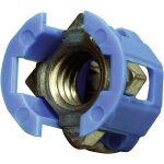 Ecrou à cage pb fastener 382 - 2005 bleu 1 pc(s) s52895 Ecrou à cage pb fastener 382 - 2005 bleu 1 pc(s) s52895