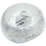 Ecuelle blanche marbré 0. 6 litres ø 21 cm pour chat et chien - animallparadise Ecuelle blanche marbré 0. 6 litres ø 21 cm pour chat et chien - animallparadise