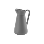 Eda ? broc pichet 5 litres gris galet ? dimensions 24, 5 x 19 x 34 cm ? bec verseur pour service pr�cis ...