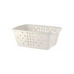 Corbeille a linge blanc ceruse eda Corbeille a linge blanc ceruse eda