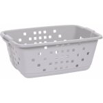 Eda - corbeille  linge prima l 62 x l 44 x h 25 cm gris bton