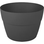 Eda - pot cavalier cancun - �29x20. 6cm 8l gris anthracite plastique