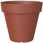 Eda - pot de fleur capri diamtre 30 cm - couleur terre cuite