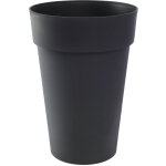 Eda - pot de fleurs haut ''toscane'' ''zen'' 67l gris anthracite � 460 mm plastiques