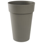 Eda - vase toscane haut - o 46 x h 65 cm - 67 l - taupe