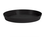 Eda - soucoupe �15 cm pour pot de fleur toscane �20 cm - gris anthracite