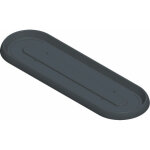Eda - soucoupe cancun - gris anthracite - pour jardinire cancun 80 cm plastiques