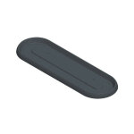 Eda - soucoupe cancun - gris anthracite - pour jardini�re cancun 80 cm plastiques