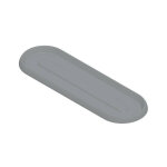 Eda - soucoupe cancun - gris b�ton - pour jardini�re cancun 80 cm plastiques