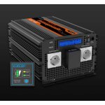 Edecoa convertisseur 24v 220v pur sinus 3500w onduleur et �cran lcd pour convertisseur de tension camion ...