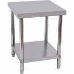 Table en acier inoxydable, 400kg table de travail 201 table de travail de restauration en acier inoxydable ...