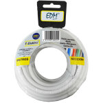 Bobine cble parallel 2x0, 50mm blanc 25m (audio)