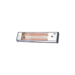 Chauffage salle de bain chrom 400 - 800w pivotable edm