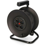 Edm - enrouleur de cble avec protecteur thermique 3 x1, 5 mm 50 m 4 prises