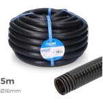 Gaine prefilee ferroplast pour installation exterieure 16mm ce m - 25 5m edm