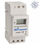 Edm - interrupteur horaire hebdomadaire digital - analogique solera r168d