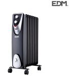 Edm - produit d'occasion] radiateur modle 'black edition' - sans huile - (8 lments) - 1500w