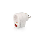 Edm - prise avec interrupteur 16a - schuko type f - r40048
