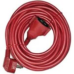 Edm - rallonge �lectrique t / tl 15m 3x1, 5mm flexible rouge