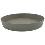 Soucoupe d'injection pour pot couleur taupe ø14cm Soucoupe d'injection pour pot couleur taupe ø14cm