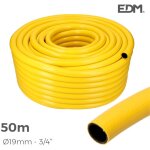 Tuyau agricole couleur jaune � int�rieur 19mm � ext�rieur 25mm (3 / 4 ) rouleau 50m edm