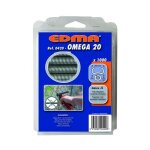 Edma - agrafes galvanis�es omega 20 1000 pi�ces - 420