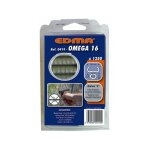 Edma - agrafes omega 16 - galva plastifié gris - 1250 pcs Edma - agrafes omega 16 - galva plastifié gris - 1250 pcs