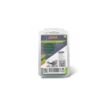 Edma - agrafes omega 16 galva plastifié vert x 1250 Edma - agrafes omega 16 galva plastifié vert x 1250