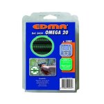 Edma - agrafes galvanis�es omega 20 plastifi� vert - 1000 pi�ces - 430